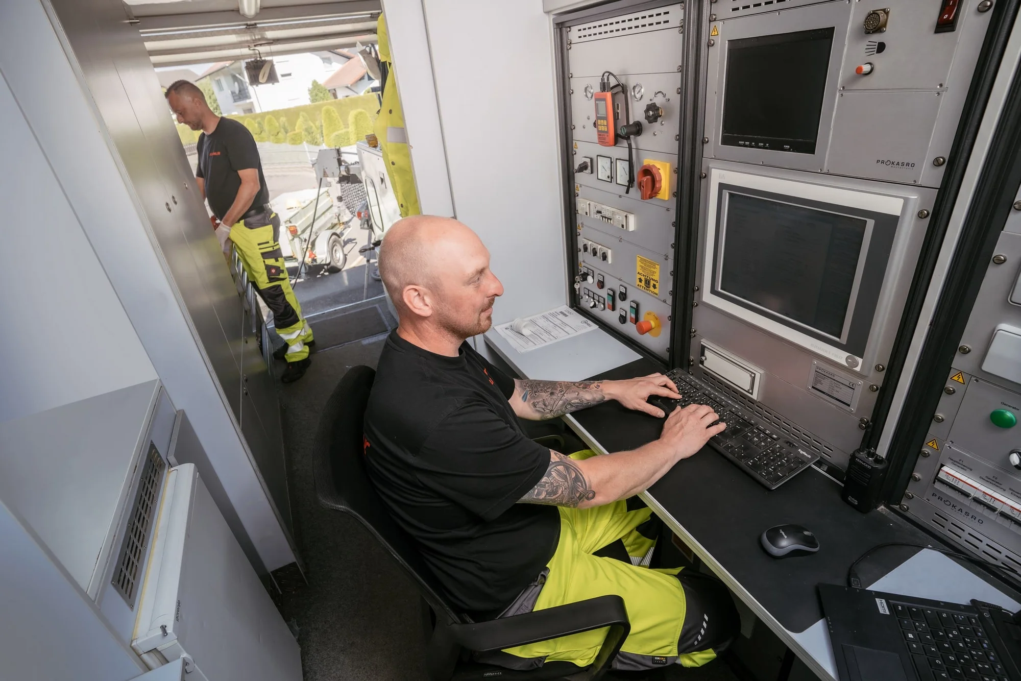 Ablauf der Kanalreinigung in Brand